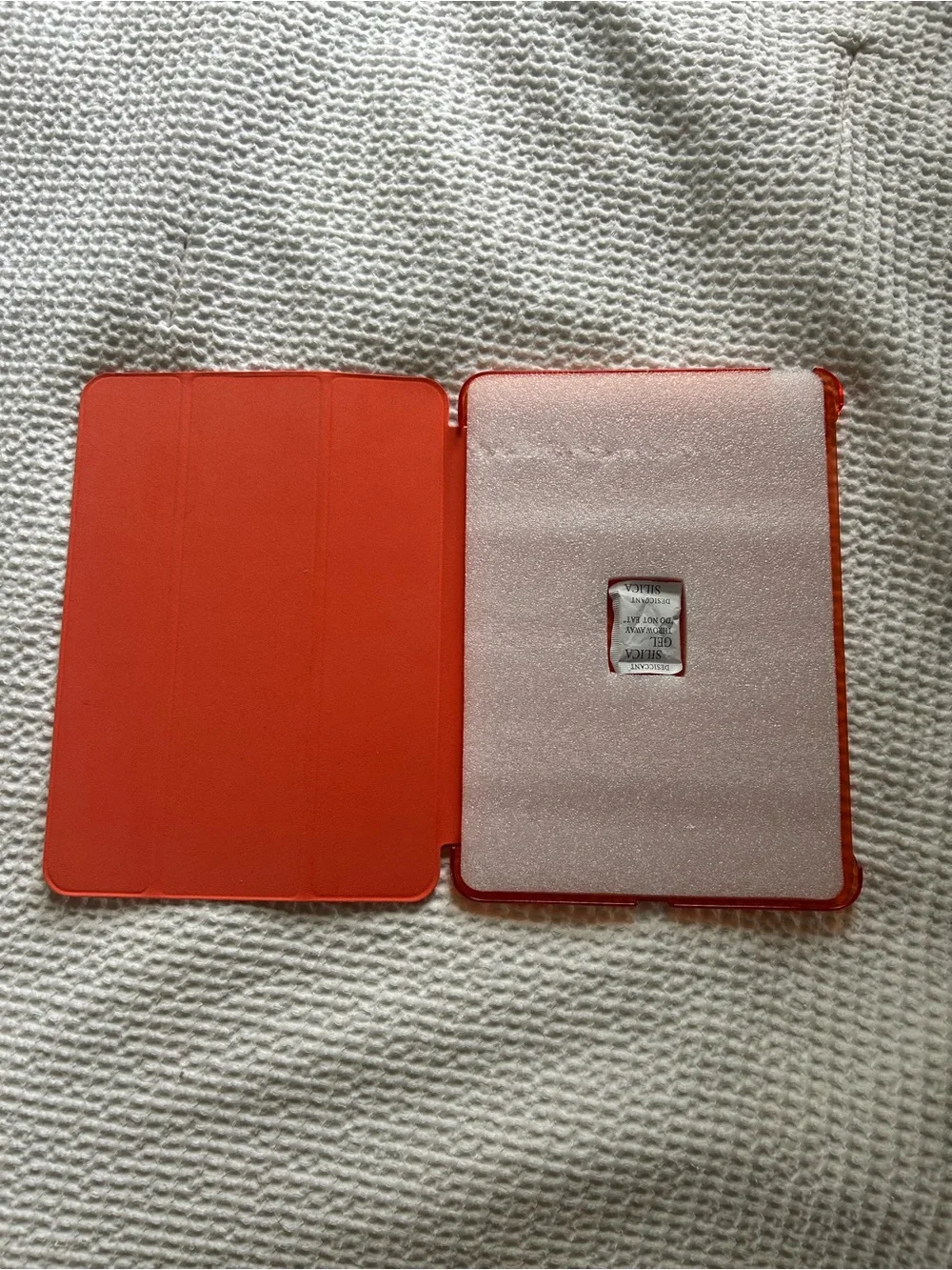Coral iPad case never used